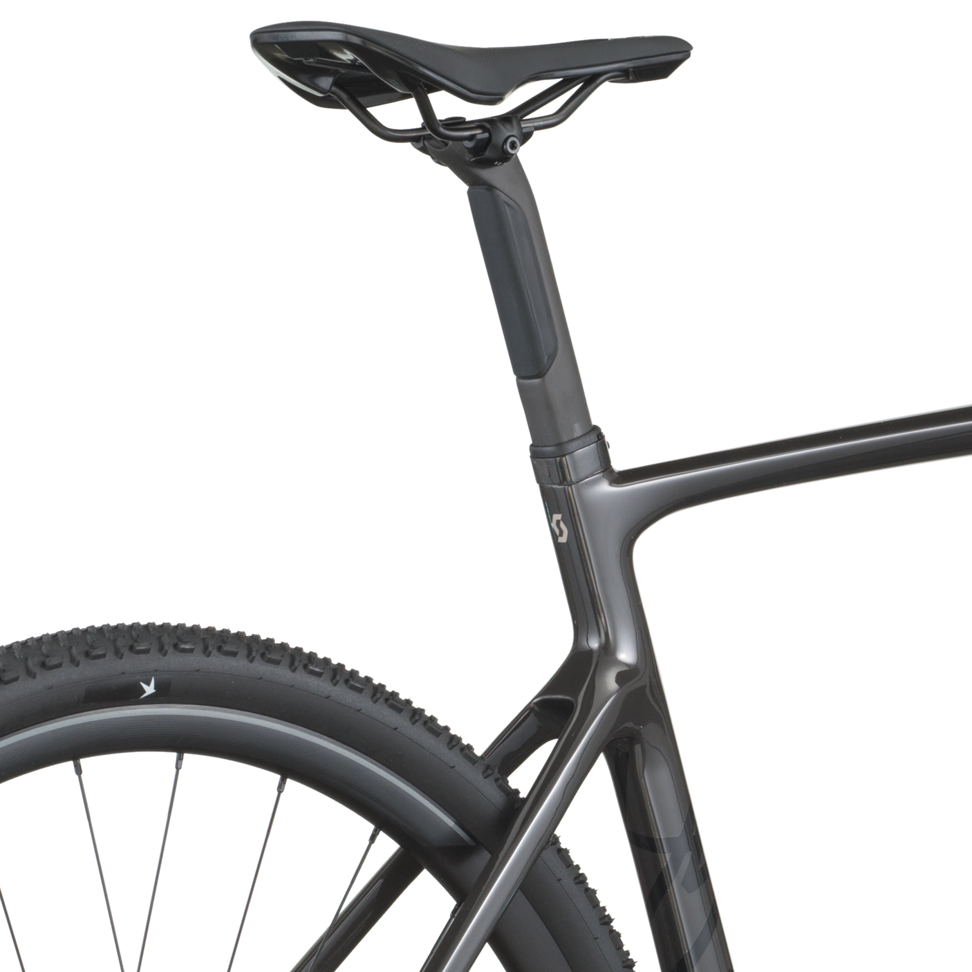 Scott Addict Gravel 30 carbon zwart
