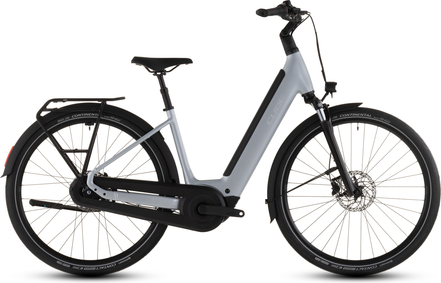 Cube Supreme Hybrid Comfort ONE 600 Easy Entry mistgrijs´n´reflex (2026)