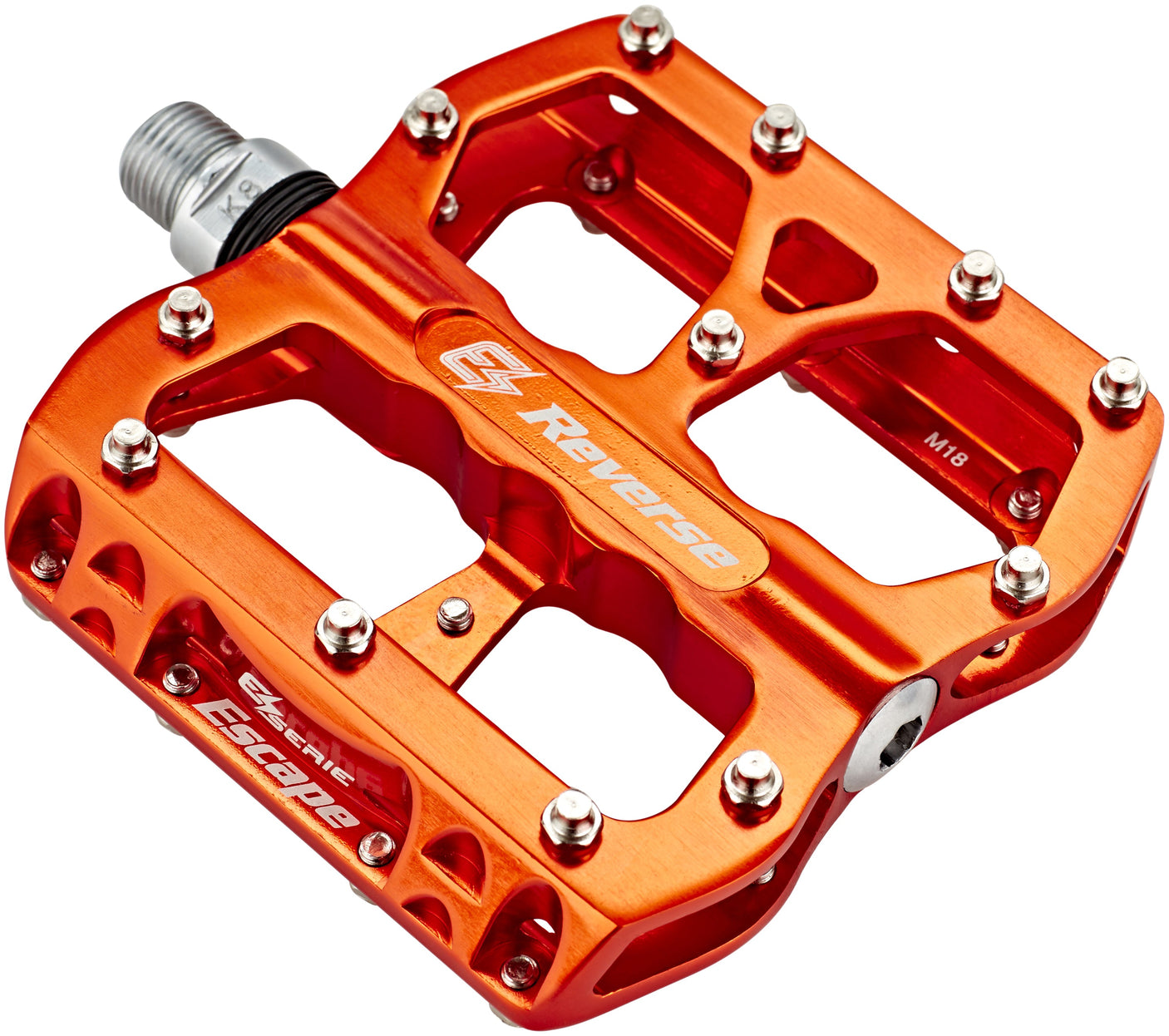 Reverse E-Escape pedalen oranje