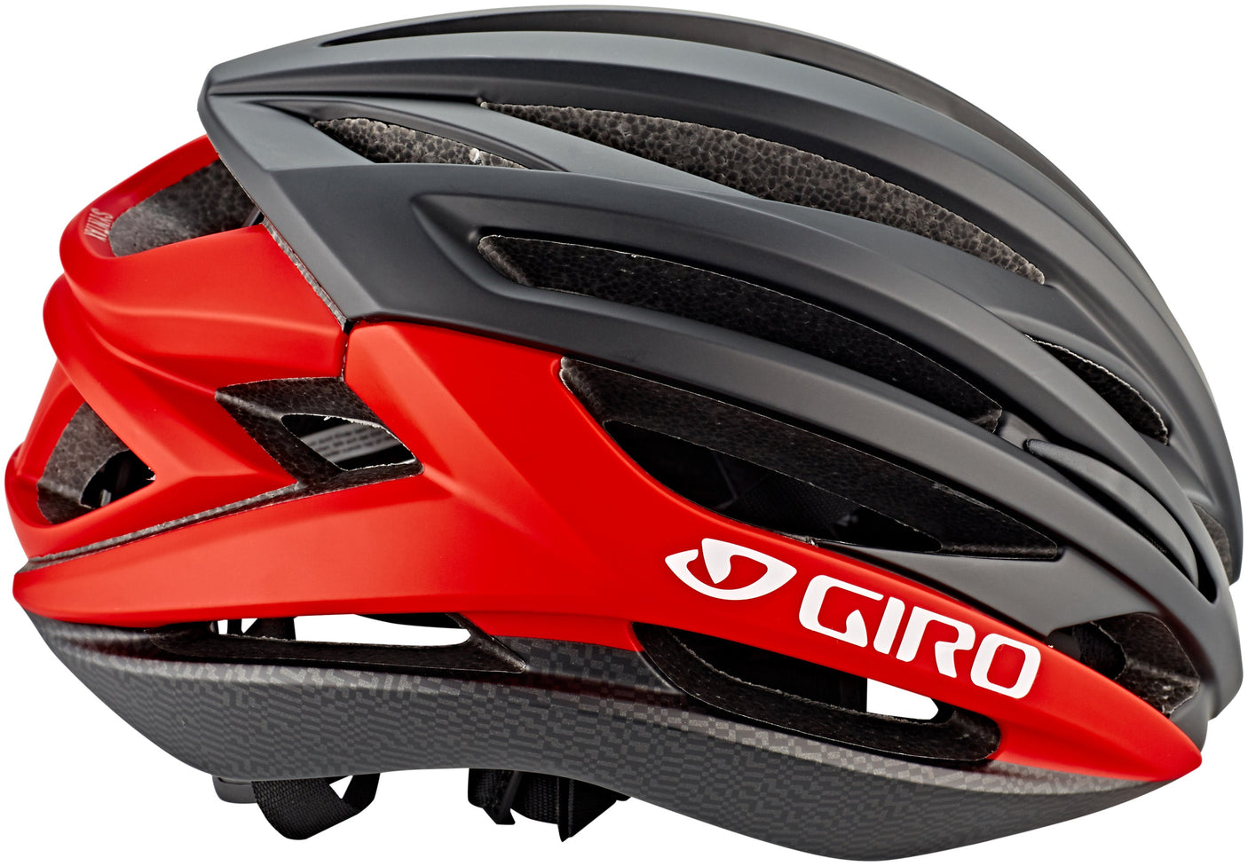 Giro SYNTAX Helm mat zwart/fel rood