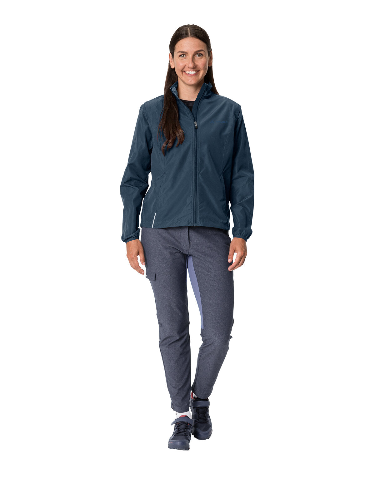 VAUDE Dundee Classic Zip Off Jas Dames blauw