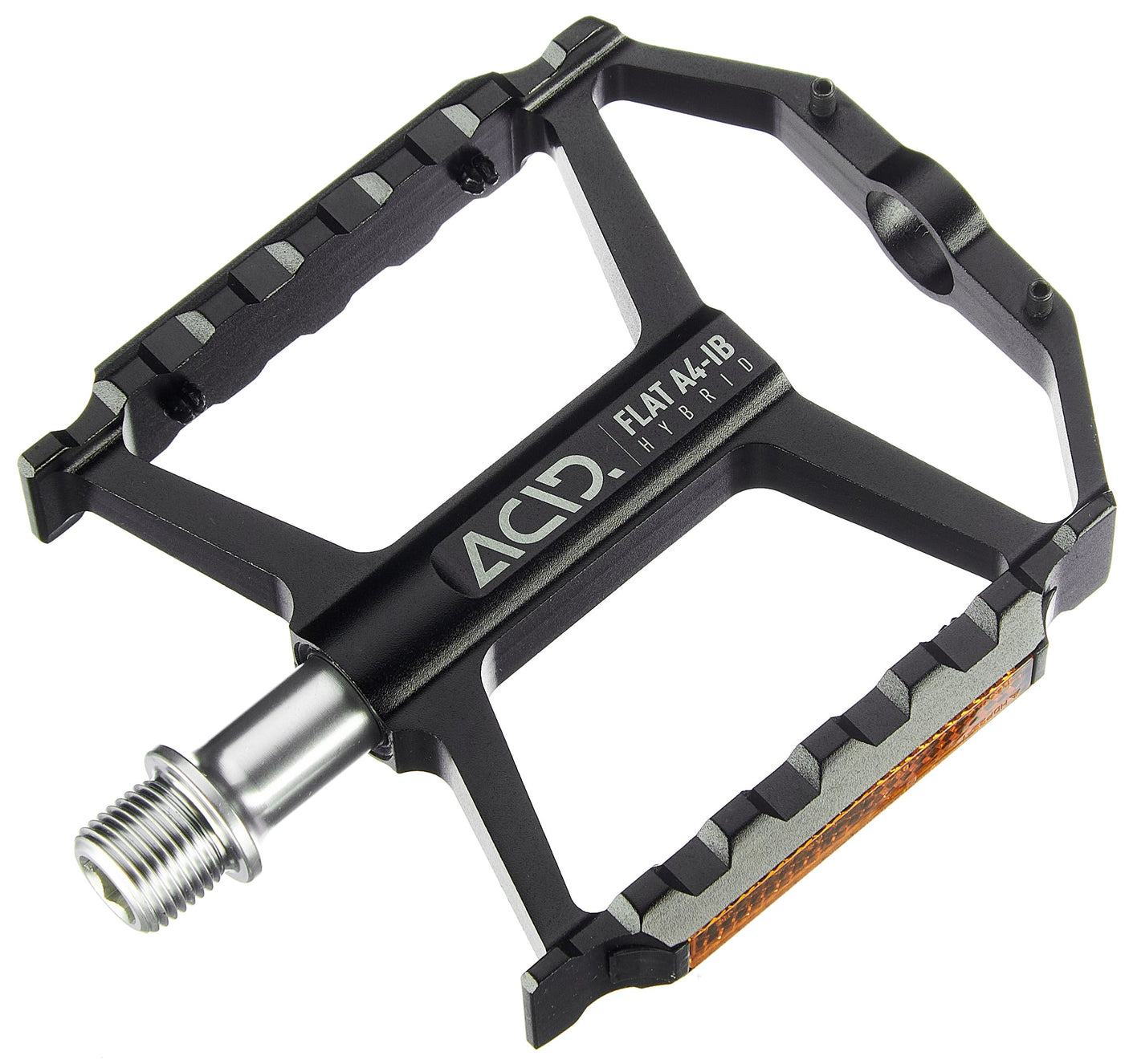 ACID Pedalen FLAT A4-IB Hybrid zwart