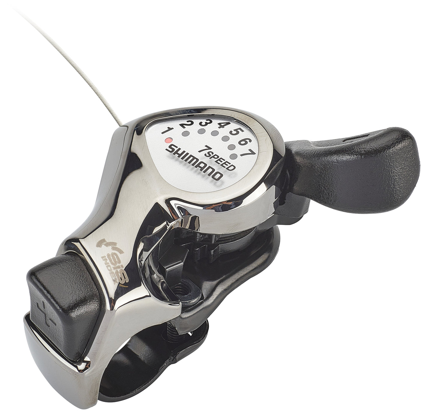 Shimano Tourney SL-FT55 schakelhendel 7-speed zilver/zwart