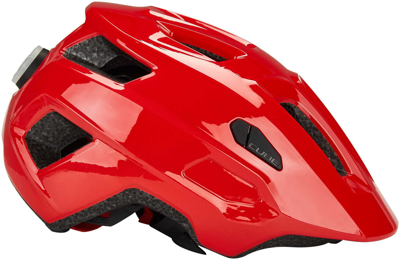 CUBE Helm LINOK glanzend rood