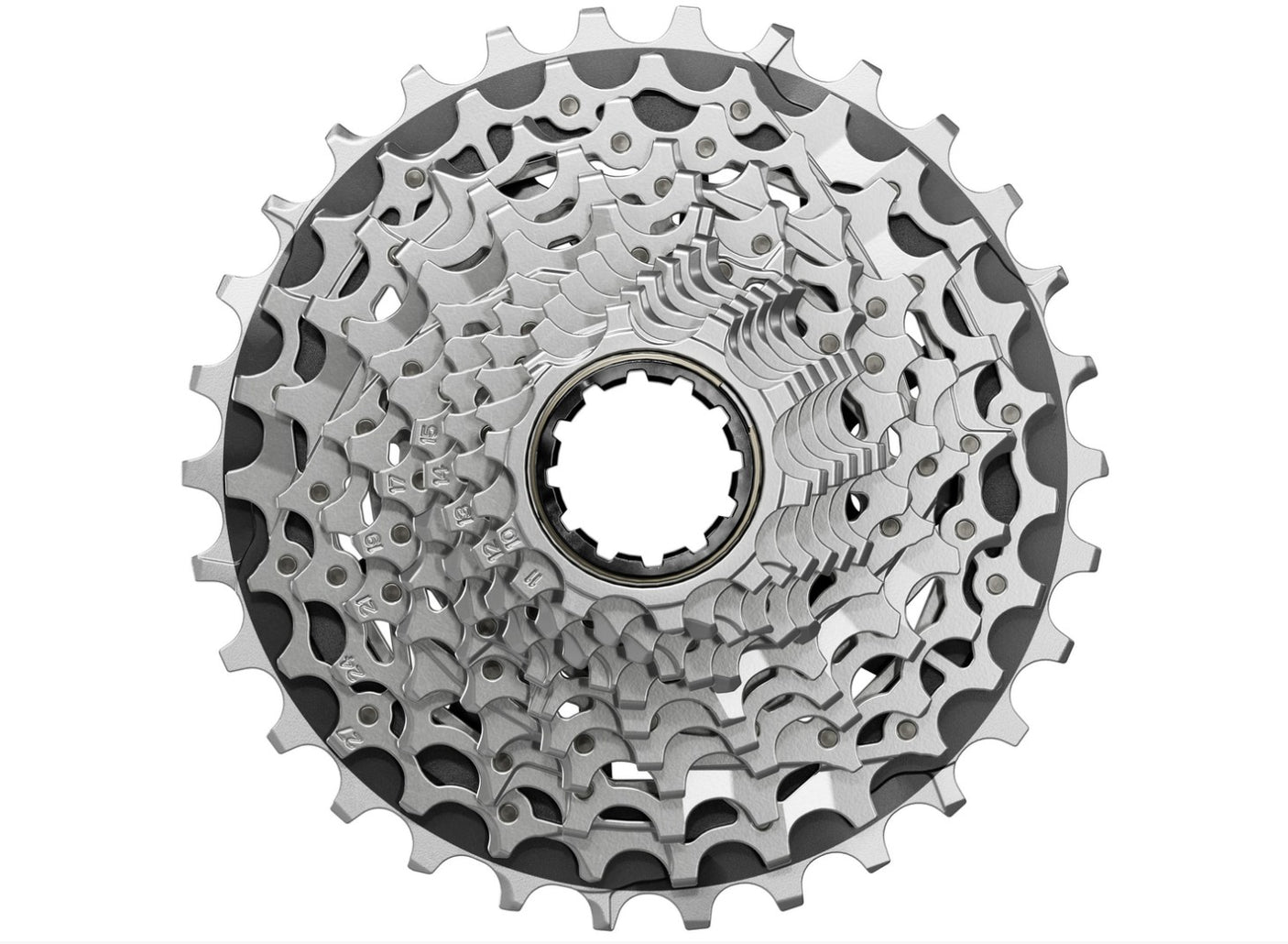 SRAM XG-1270 Cassette E1 zilver zilver/grijs