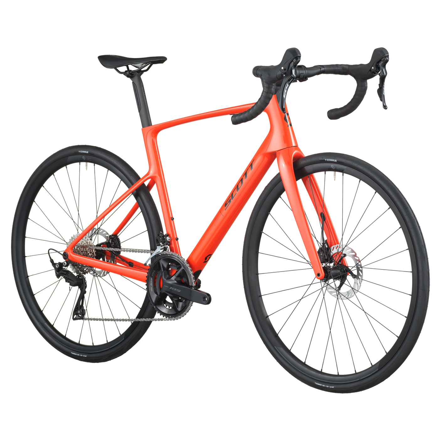 Scott Addict 50 vlammend oranje