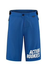 Cube MTB Baggy Short ROOKIE X Actionteam blauw – aktuelle Variante