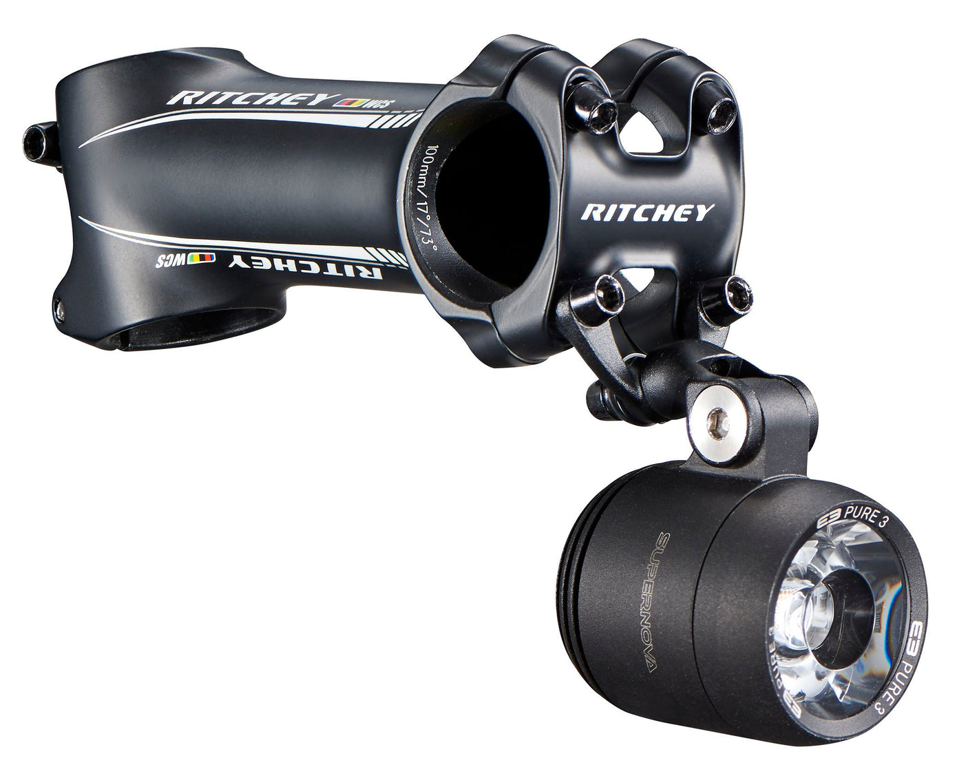 Ritchey Universal Stuurpenbevestiging Supernova C220/4-Axis44 Stuurpennen zwart