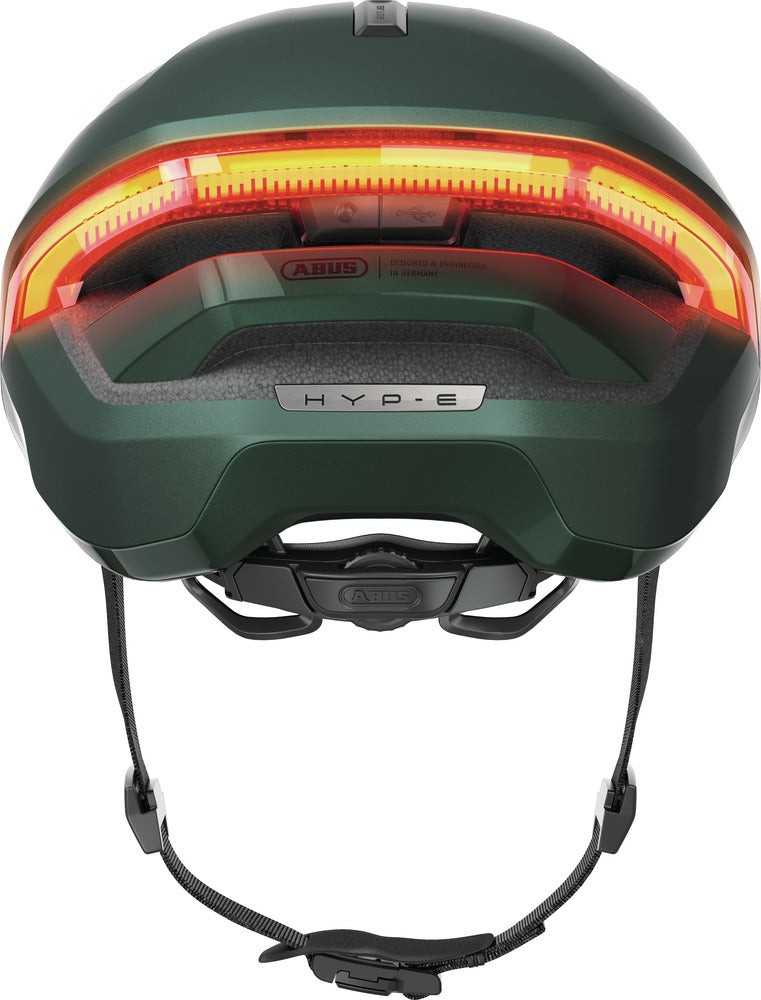 ABUS HYP-E Helm Urban jungle groen