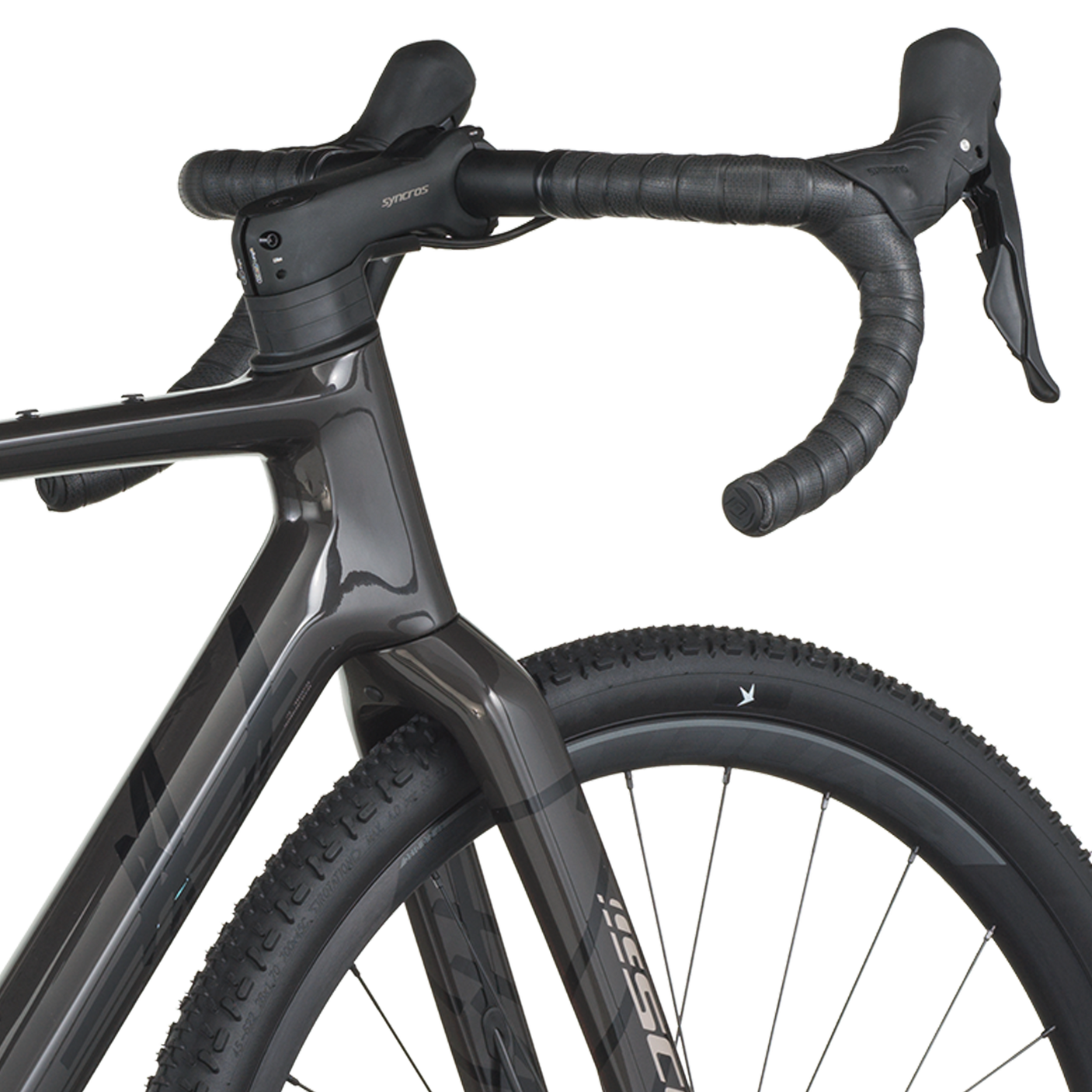 Scott Addict Gravel 30 carbon zwart