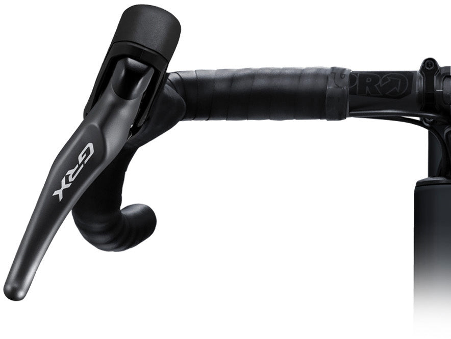 Shimano GRX ST-RX820/BR-RX820 Schijfremset Achter Flat Mount 12-speed grijs/zwart