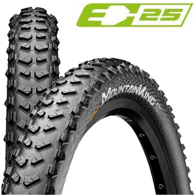 Continental Mountain King Draadband 27,5x2,3" E-25 zwart