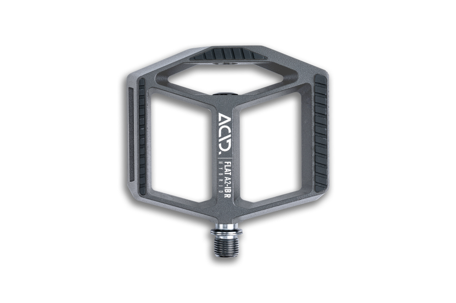 ACID Pedalen FLAT A2-IB Hybrid R grijs