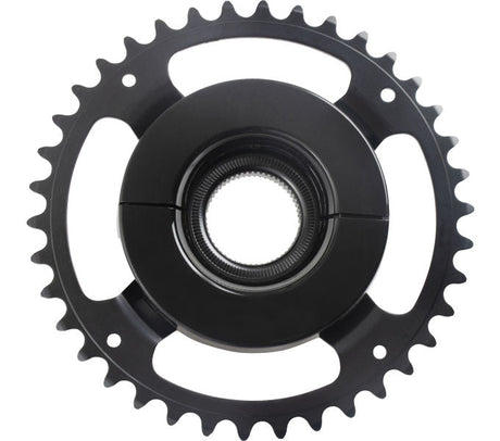 Shimano STEPS E6100 kettingblad Cl:46,5mm zonder kettingbeschermer zwart