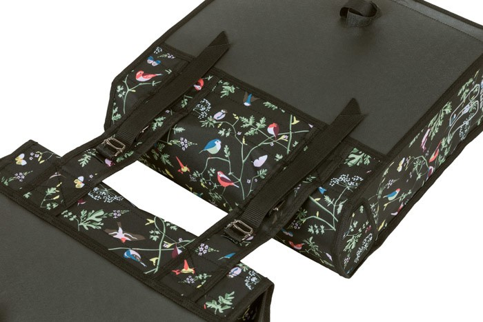 Basil Wanderlust dubbele bagagedrager tas 35l zwart