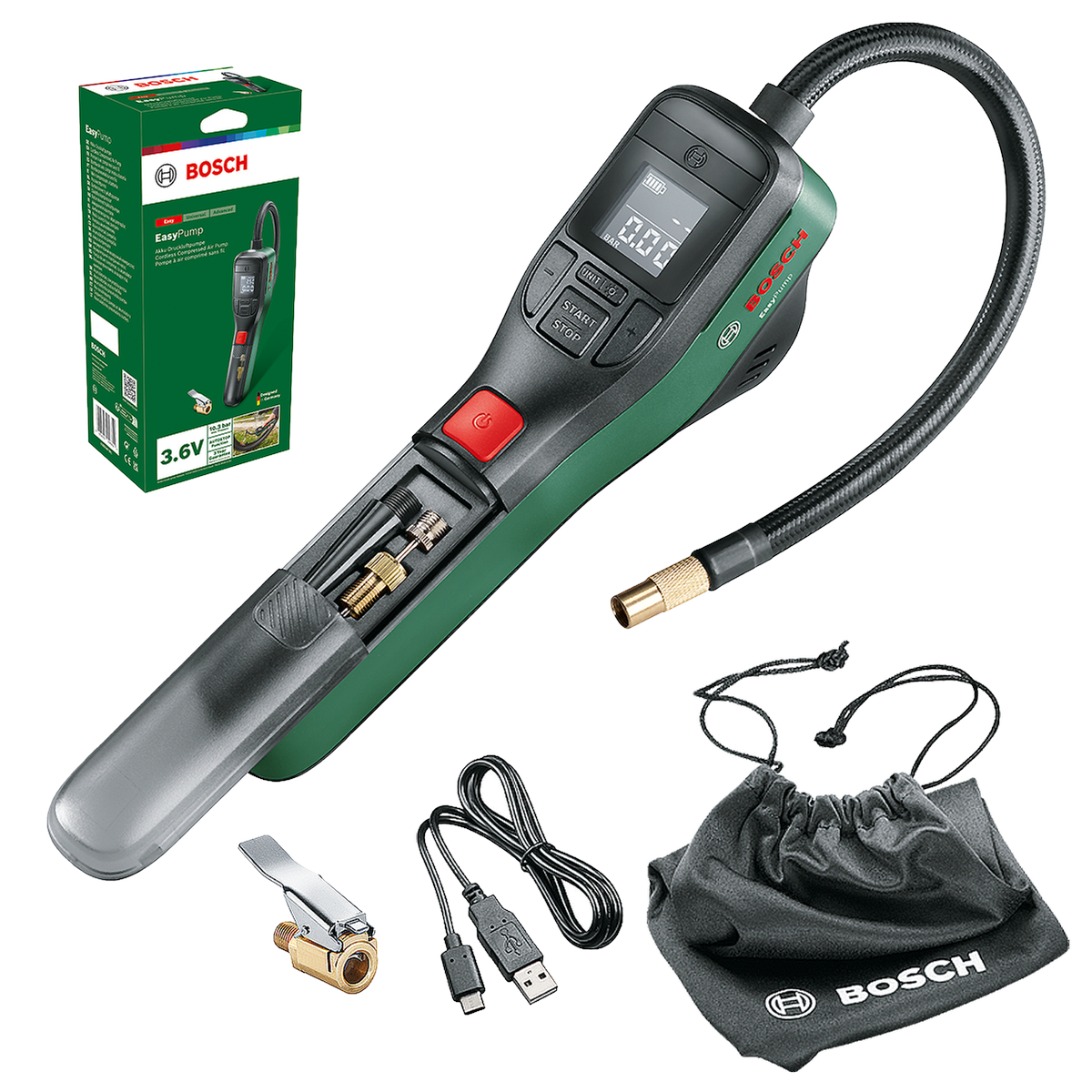 Bosch Easy Pump Draadloze Luchtpomp