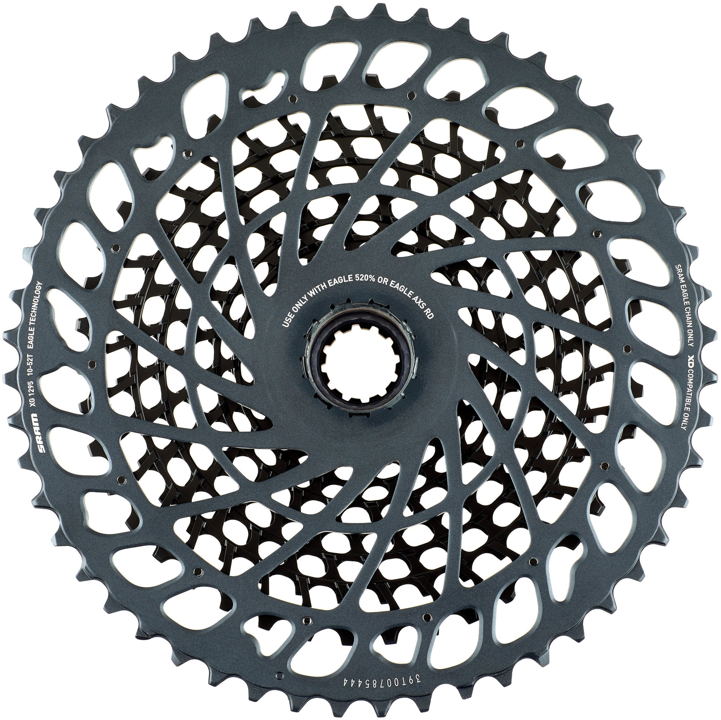 SRAM XG-1295 Eagle cassette 12-speed zwart/zilver