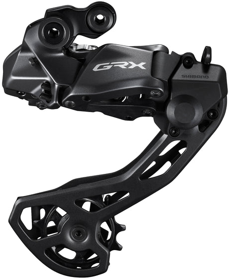 Shimano achterderailleur GRX Di2 RD-RX825, 12v, SHADOW PLUS, standaard montage (DIRECT MOUNT comp.), TOP-NORMAL, draadloos of bekabeld, voor EW-SD300, 1e landgrootte