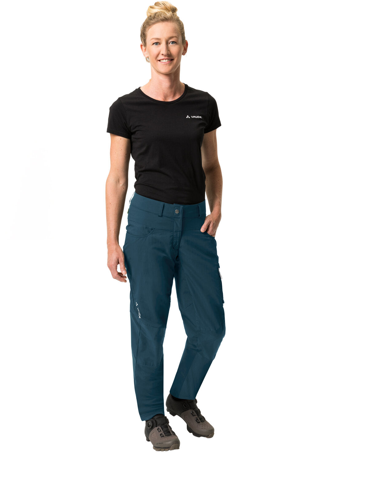 VAUDE Qimsa Broek Dames blauw