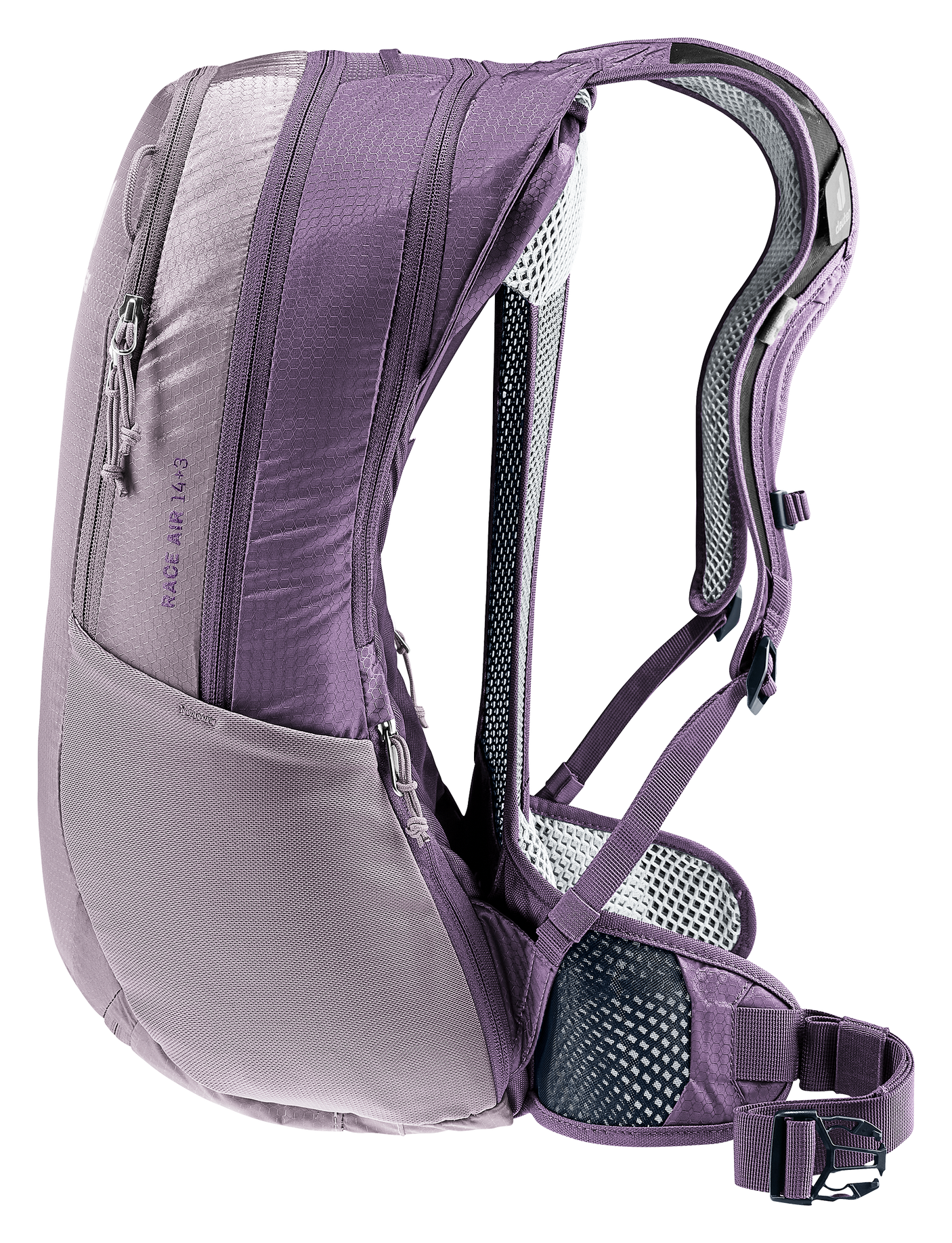 deuter Race Air 14+3 fiets rugzak lavendel-paars