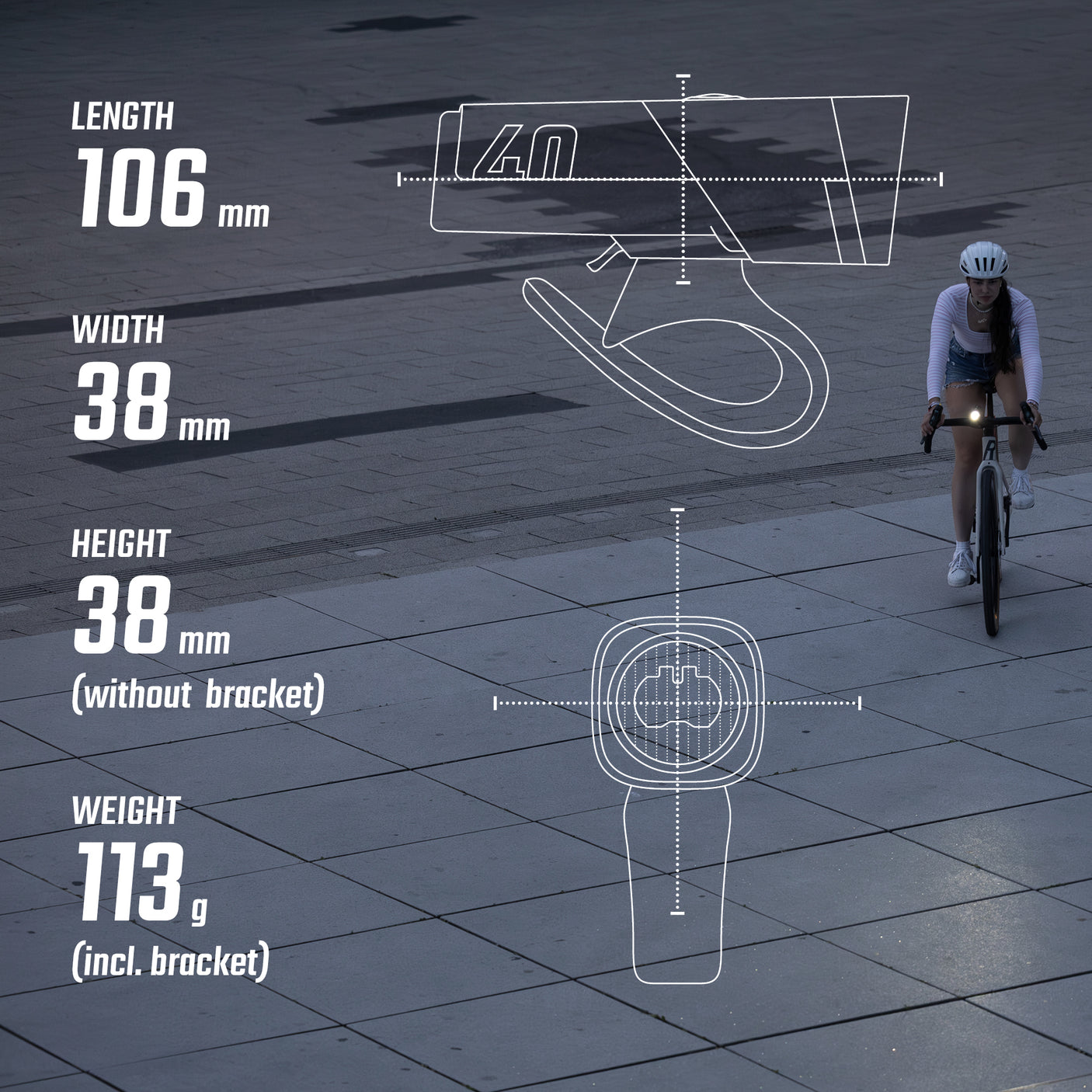 Sigma Aura 40 USB Voorlicht