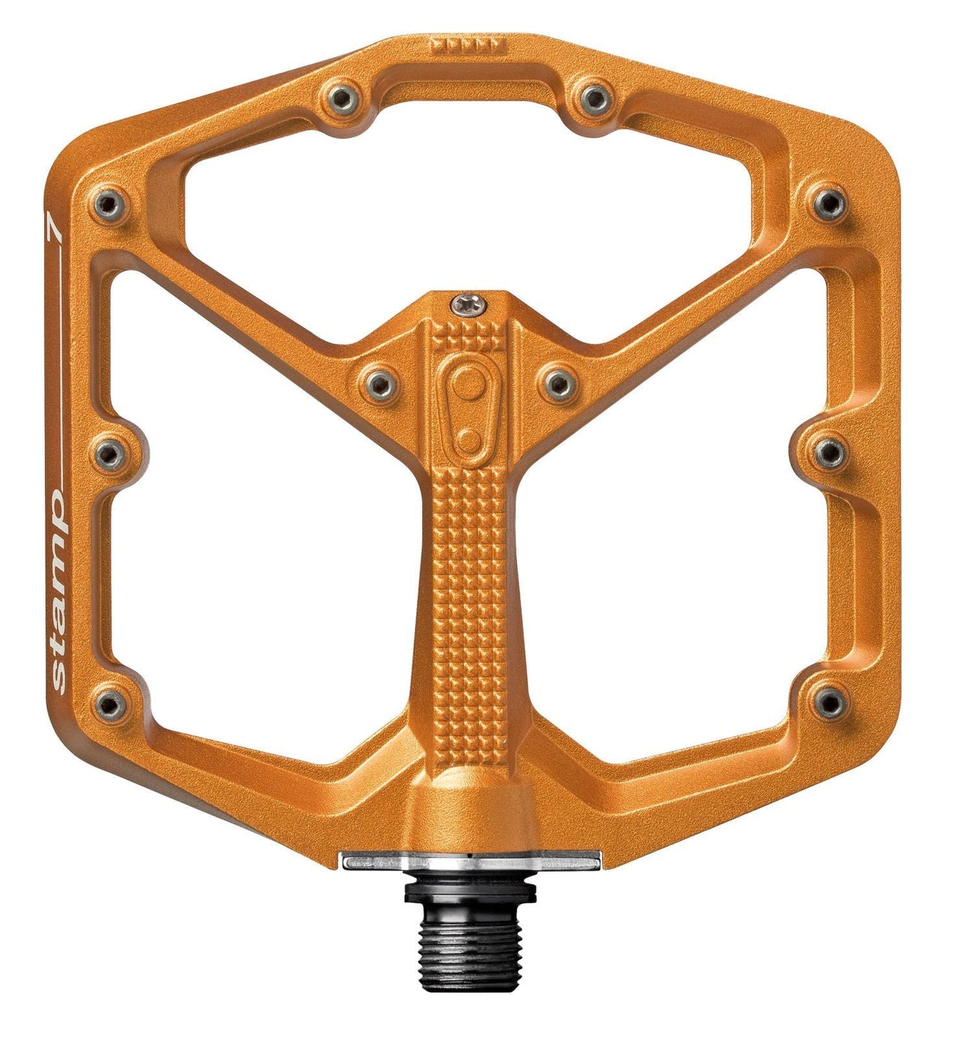 Crankbrothers Stamp 7 Large Pedalen oranje