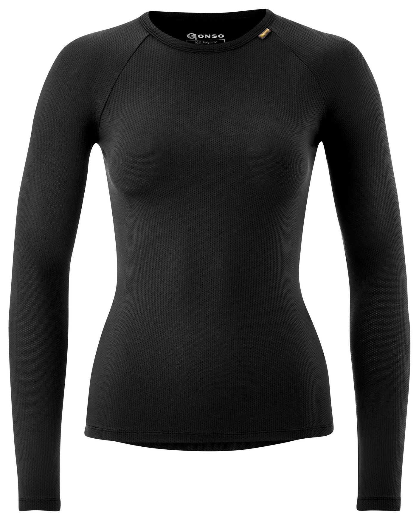 Gonso Base Shirt Lange Mouwen Dames Zwart