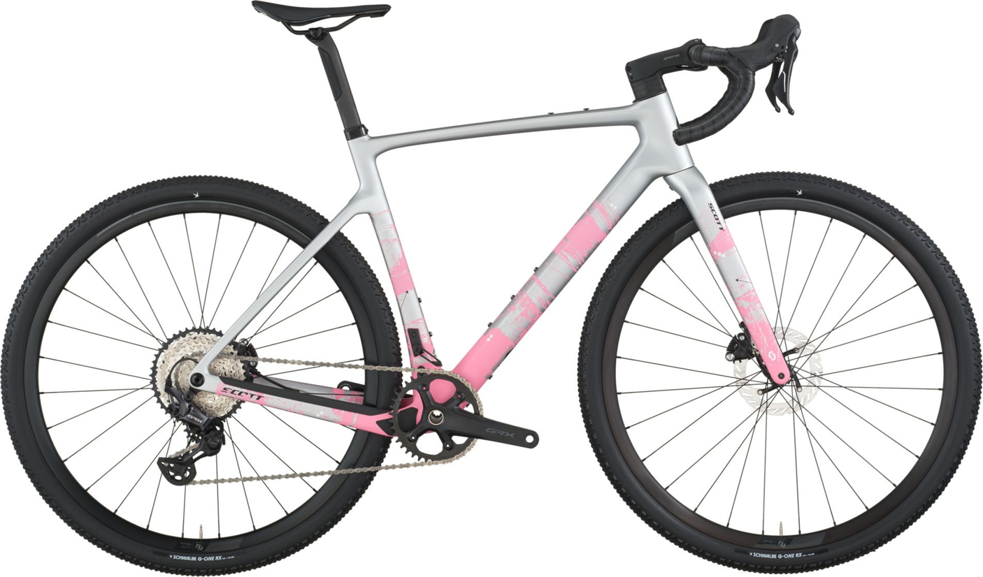 Scott Addict Gravel 30 carbon grijs