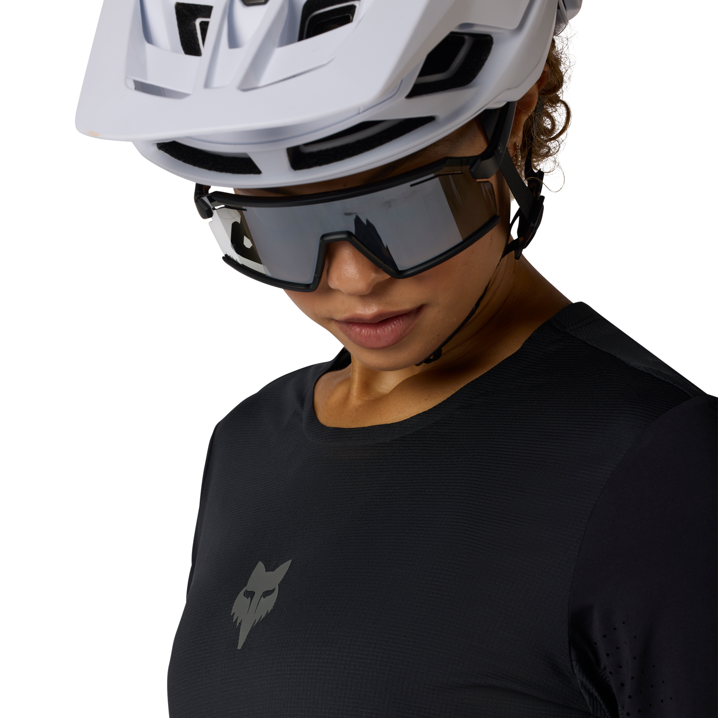 Fox W Flexair LS Jersey Zwart