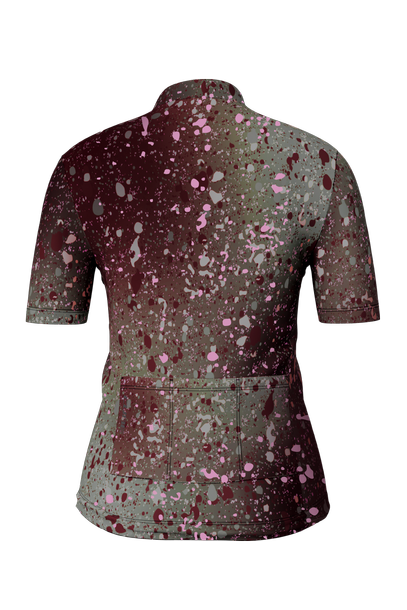 Cube WS Trikot CMPT Sprinkle korte mouw groen