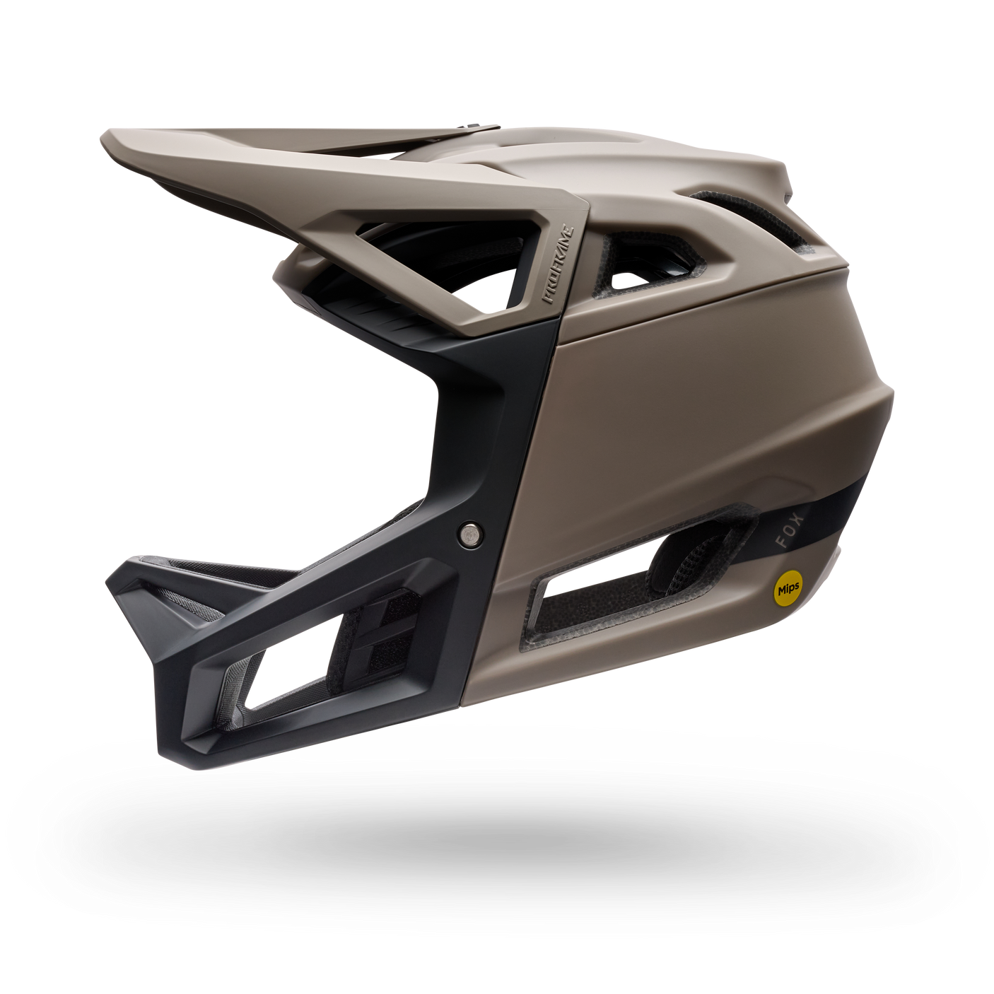 Fox Proframe Solid Full Face Helm Notenbruin