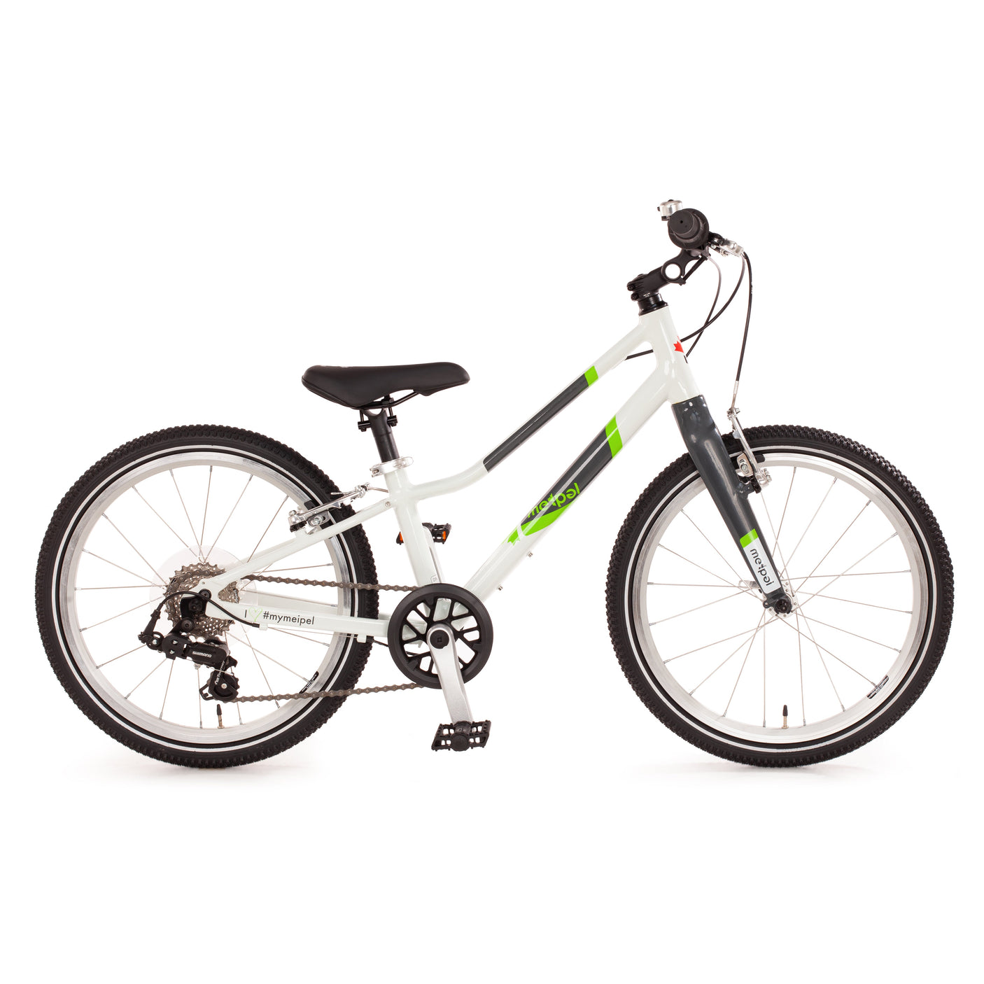 Meipel LITE Urban Kinderfiets 20" Wit/Antraciet (2025)