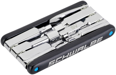Schwalbe Multitool 2.0 incl. ventielgereedschap zwart/zilver