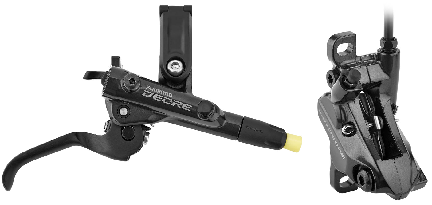 Shimano Deore M6100/M6120 Schijfrem 4-zuiger Achterzijde