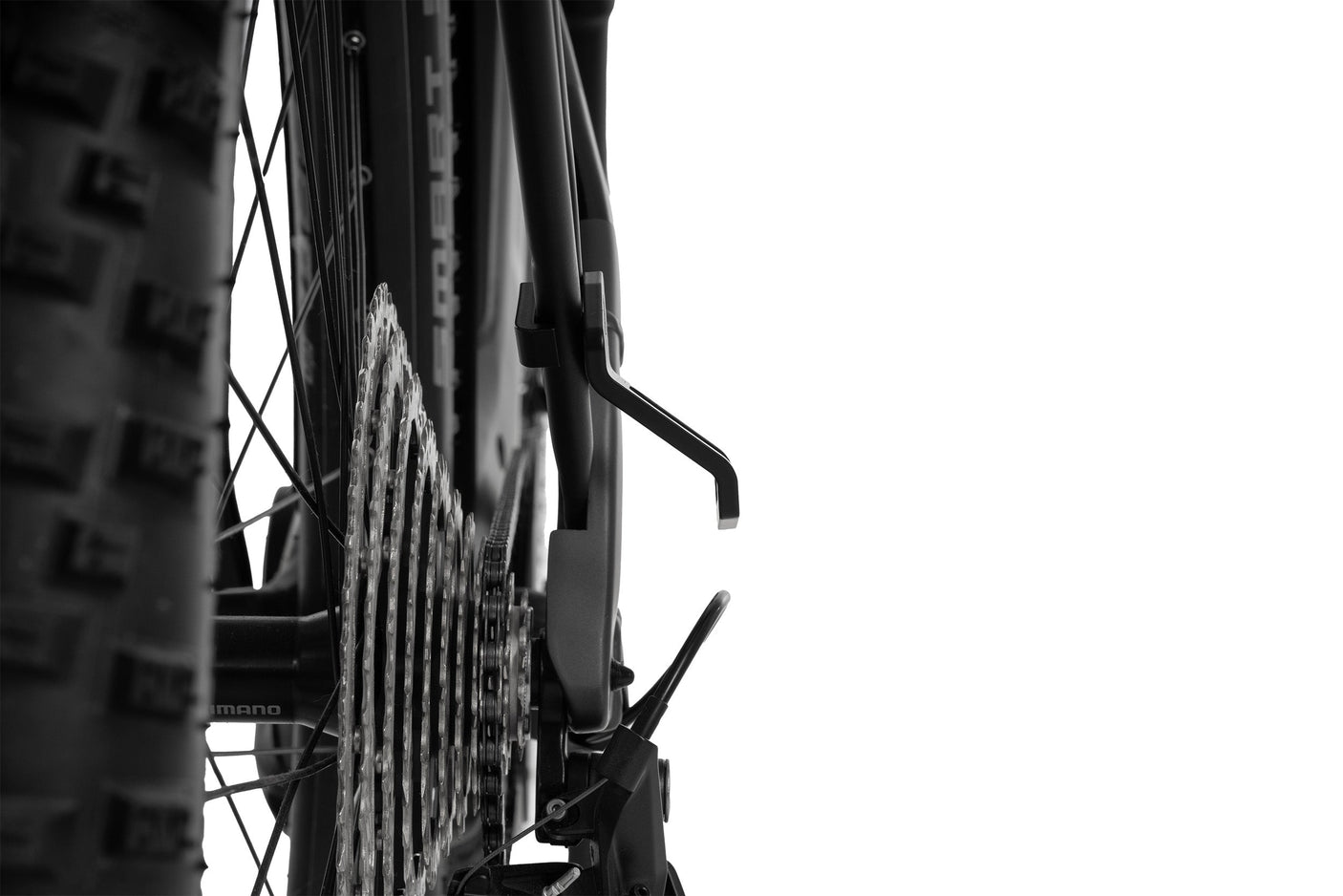 ACID derailleurbeschermer zwart