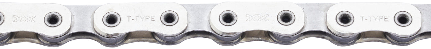 SRAM XX Eagle T-Type ketting 12-speed 126 schakels incl. PowerLock zilver