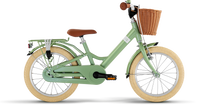 Puky YOUKE 16 Classic Alu (2026) | 16 inch kinderfiets | retro green – aktuelle Variante