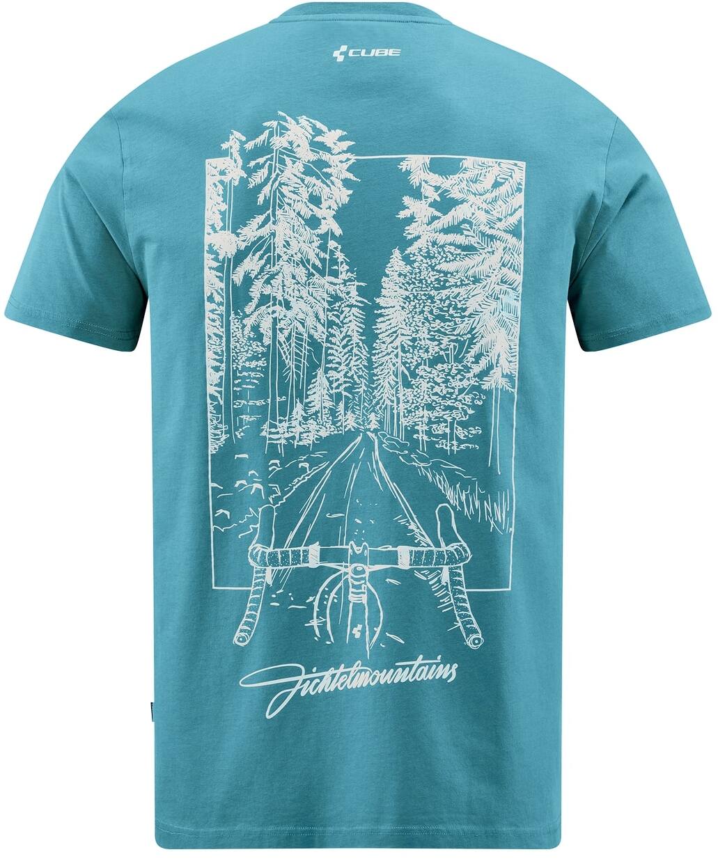 CUBE Organic T-Shirt Fichtelbergen GTY FIT