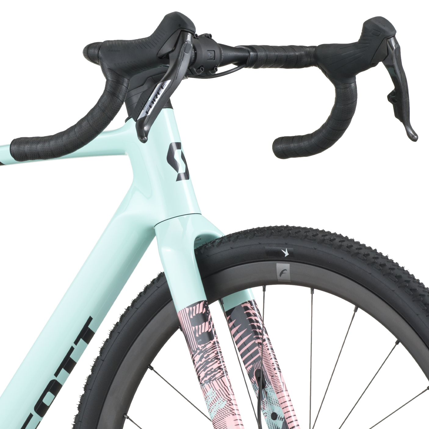 Scott Addict Gravel 10 gelato blauw/gelato roze