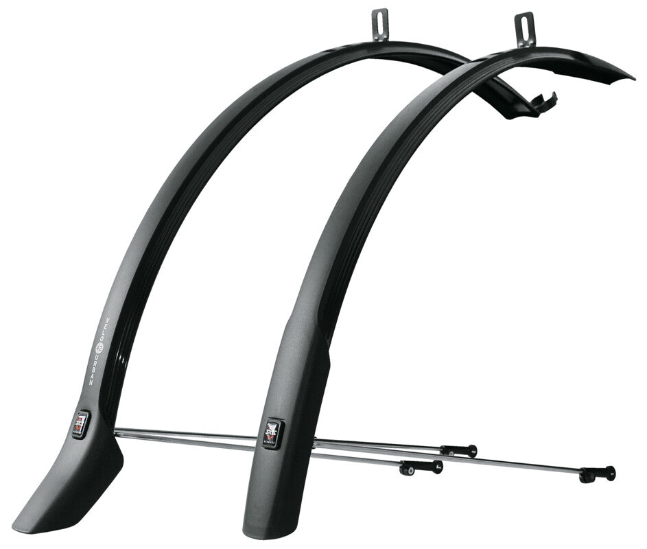 SKS Velo 42 Urban spatborden met stangen zwart