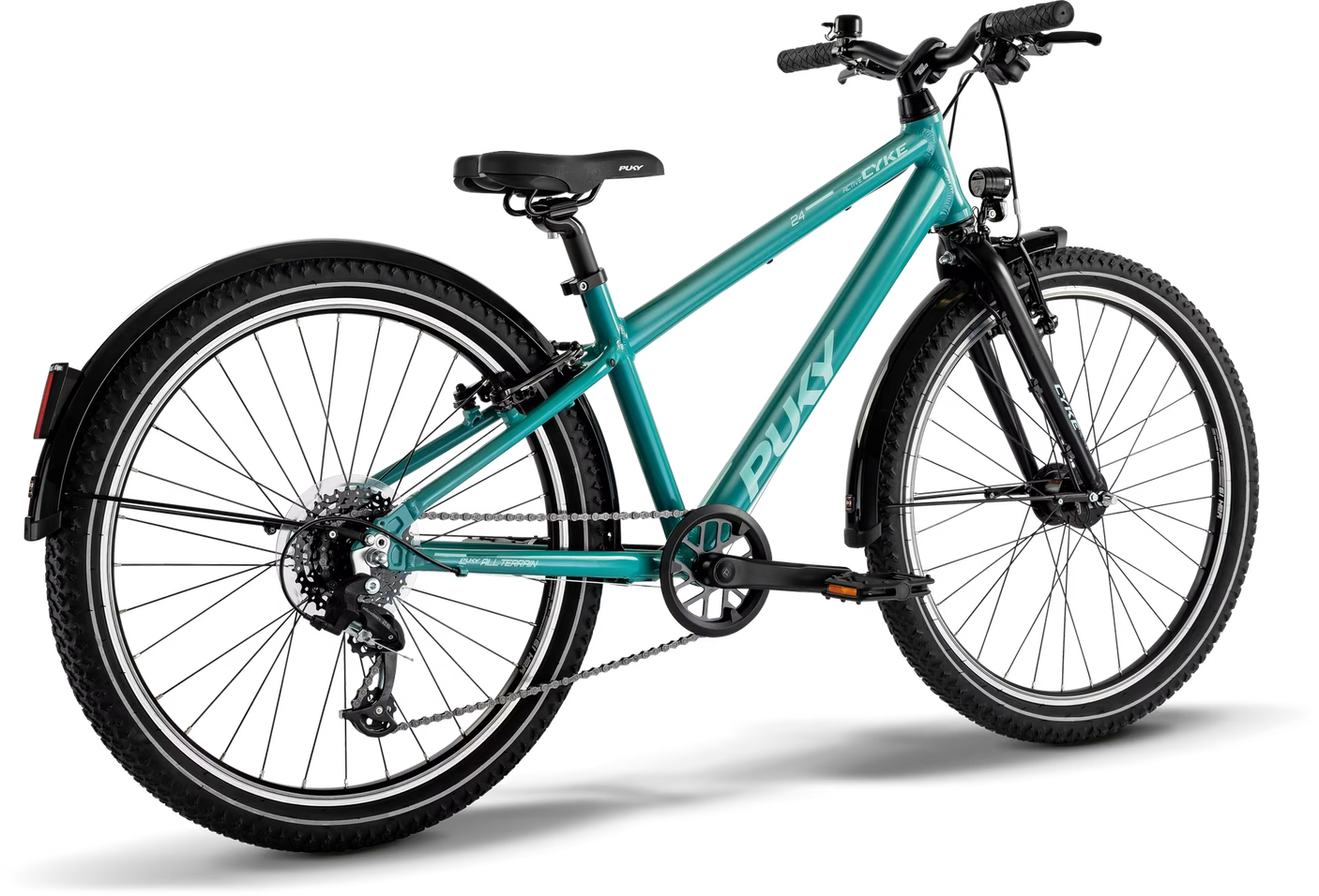 PUKY CYKE 24-8 ACTIVE turquoise/zwart (2025)