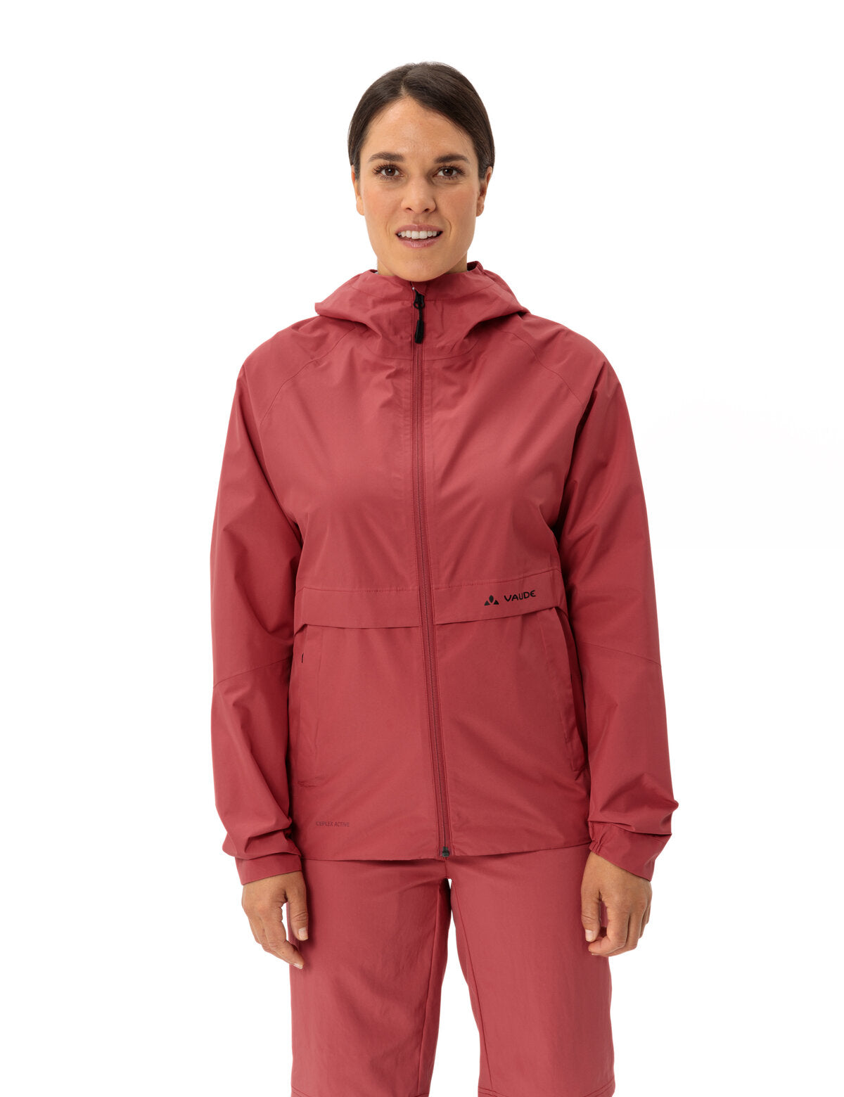 VAUDE Loamer Rain Jacket Dames oranje