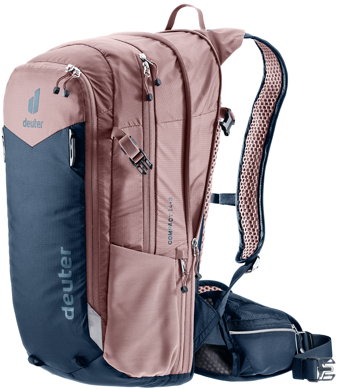 deuter Compact 14+3 fietsrugzak ink-ashrose