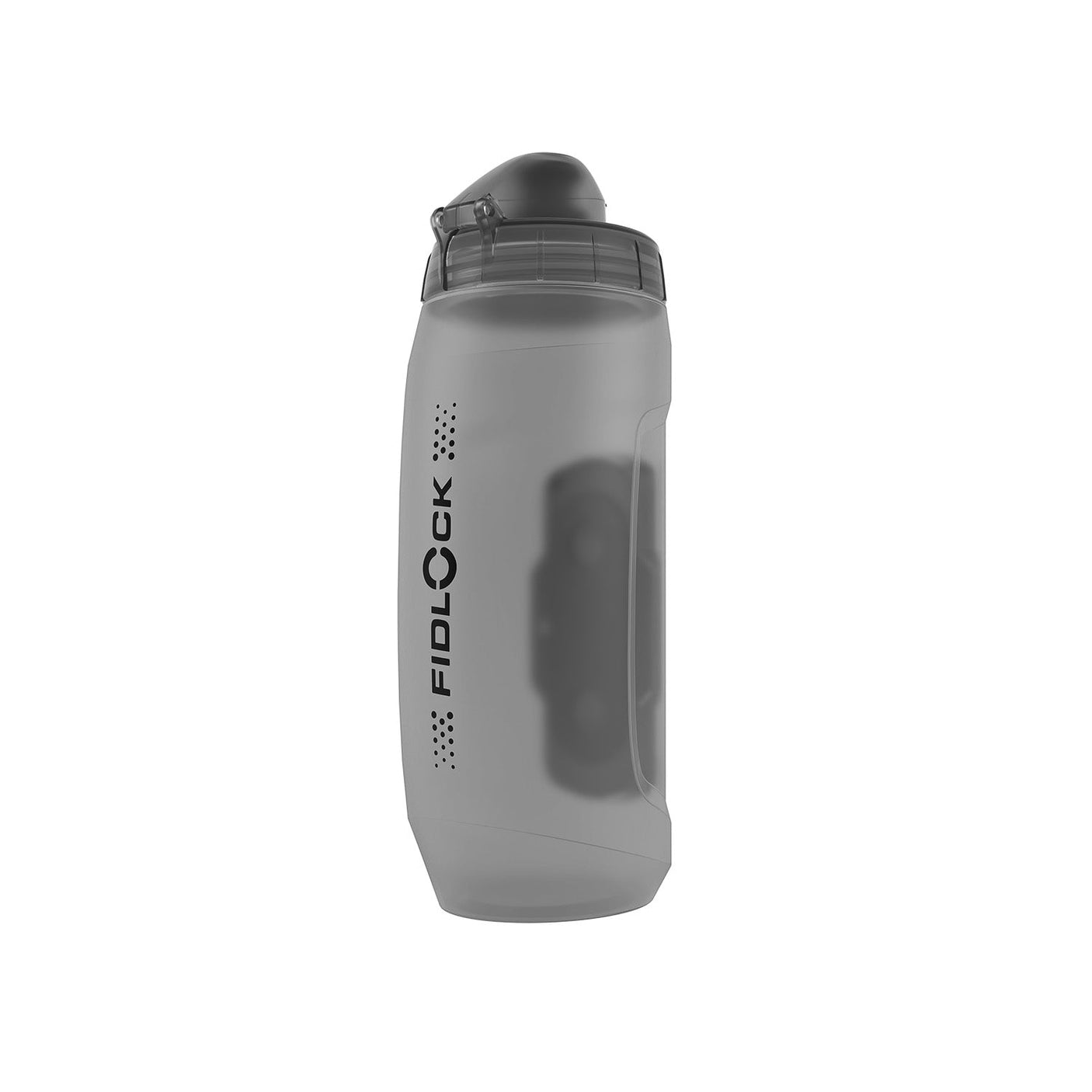 Fidlock Twist Single Bottle 590 incl. verbindingsstuk transparant/zwart