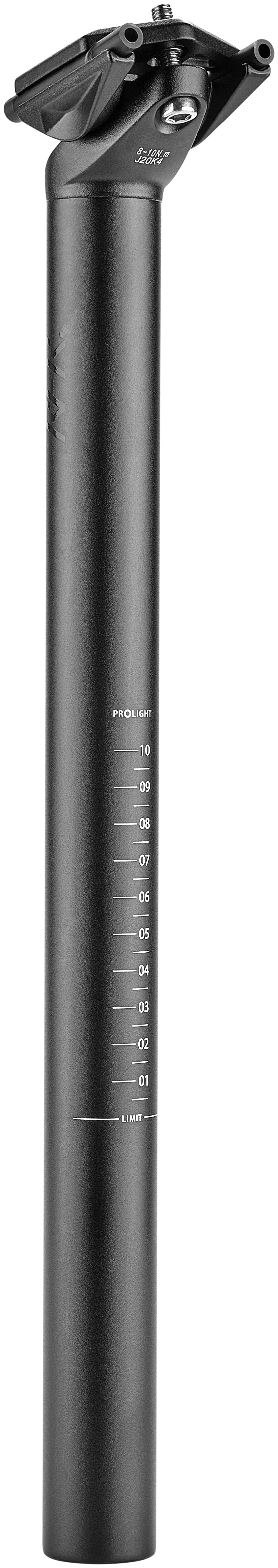 RFR ProLight Zadelpen 31,6x400mm zwart