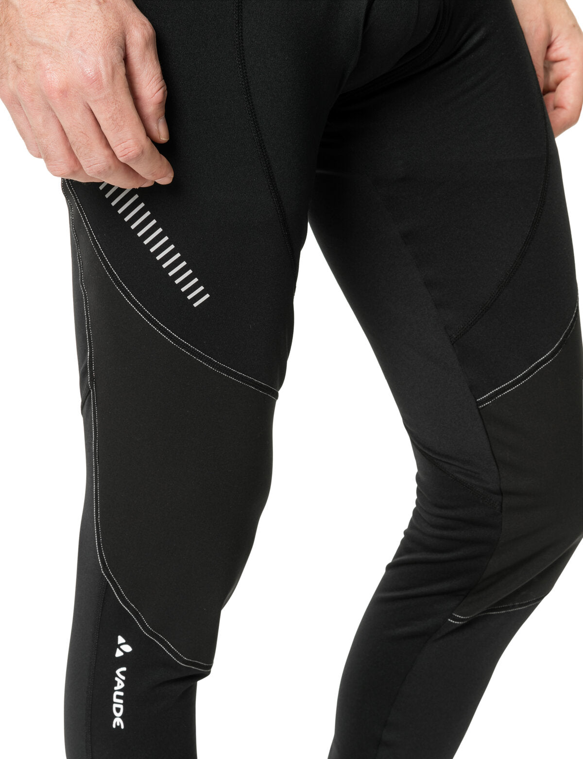 VAUDE Active Warm Tights Heren zwart