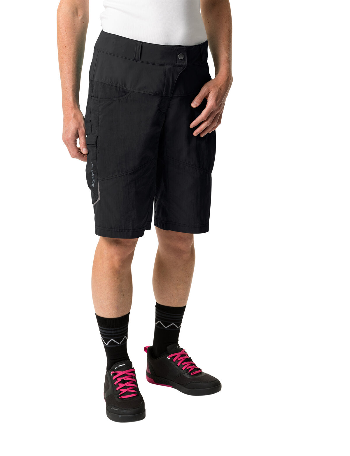 VAUDE Qimsa Shorts Dames zwart