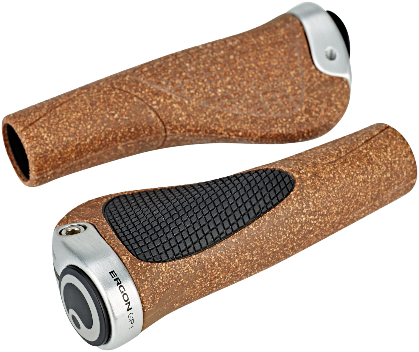 Ergon GP1 BioKork handvatten bruin/zwart
