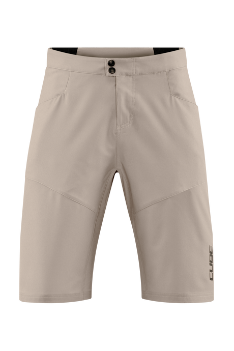 CUBE ATX Baggy Shorts CMPT zand heren