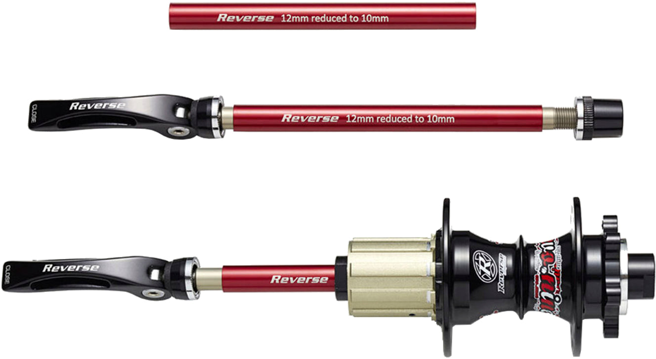 Reverse adapter reductiehuls Ø12 naar Ø10mm 135mm